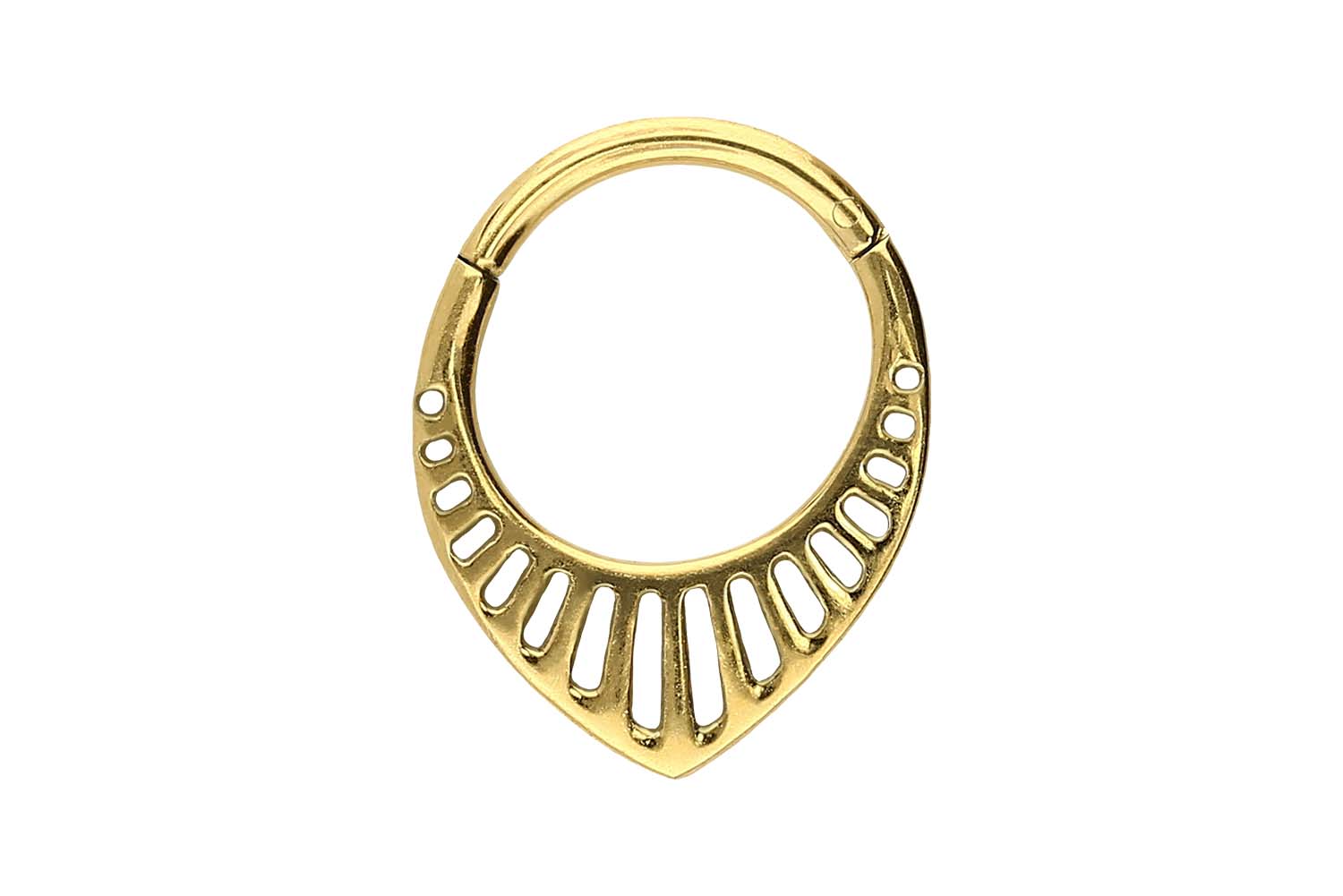 Chirurgenstahl Segmentring Clicker Piercing DESIGN